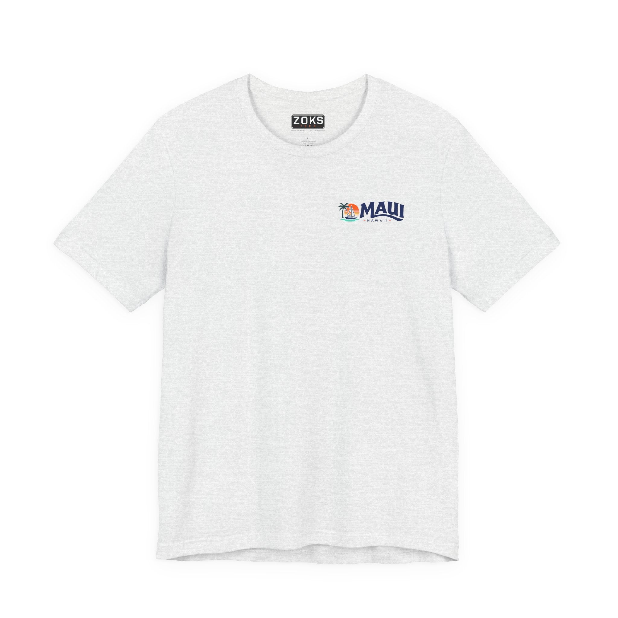 Maui Sail Sunset T-Shirt — Hawaii Palm Beach Vacation Tee