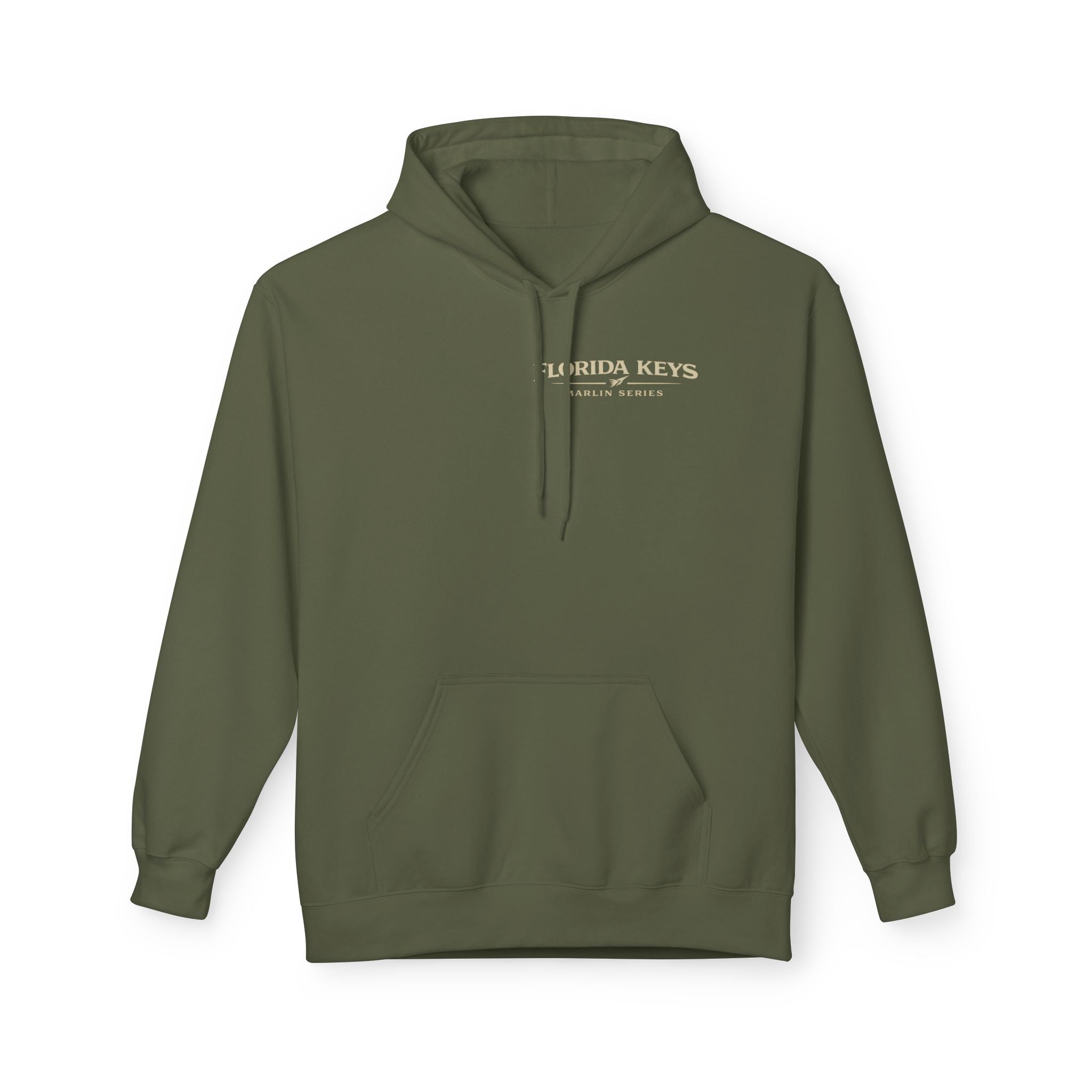 Florida Keys Fishing Hoodie — Key West Key Largo Sunset Marlin Design