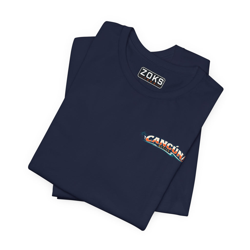 Cancún Sunset Sail Tee — Tropical Beach Vacation T-Shirt