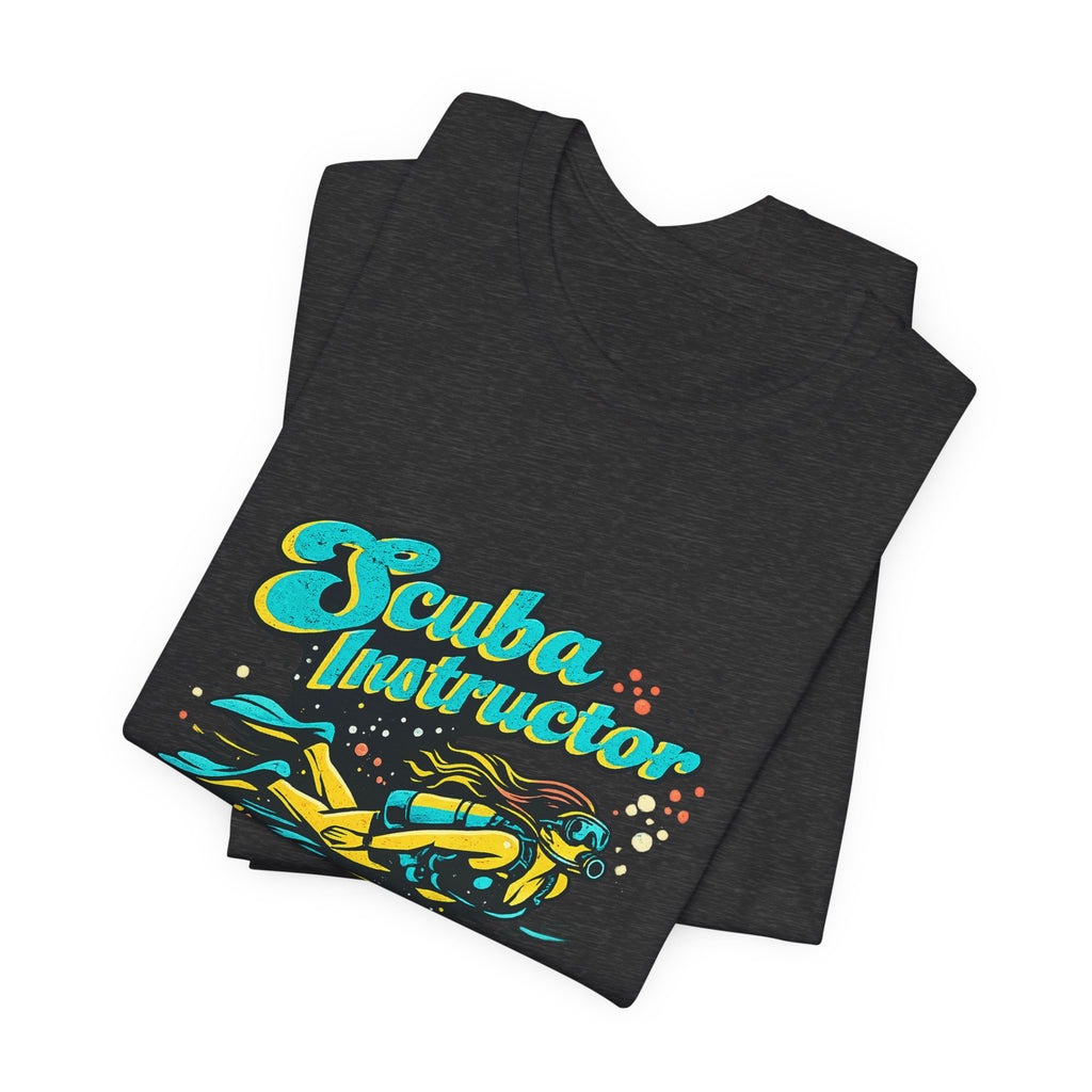 Scuba Instructor Dive Coach T‑Shirt — Retro Diving Tee for Scuba Lovers