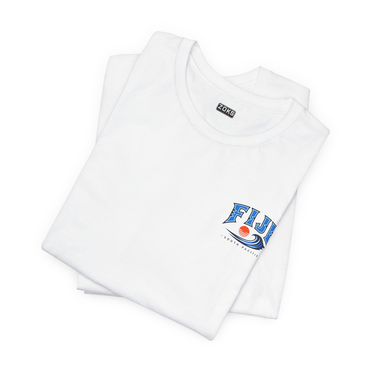 FIJI South Pacific Surf Tee – Premium Island Wave Graphic Shirt (Front & Back Print)
