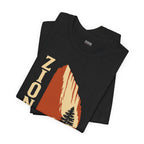 Zion National Park Vintage Sunset T-Shirt — Retro Hiking Tee