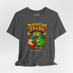 Jurassic Spark T‑Shirt — Retro Electric Dinosaur Graphic Tee