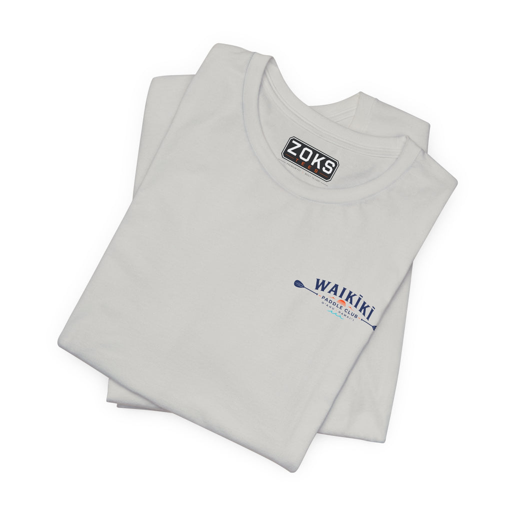 WAIKĪKĪ Paddle Club T-Shirt | Oʻahu Hawaiʻi Surf & Beach Tee