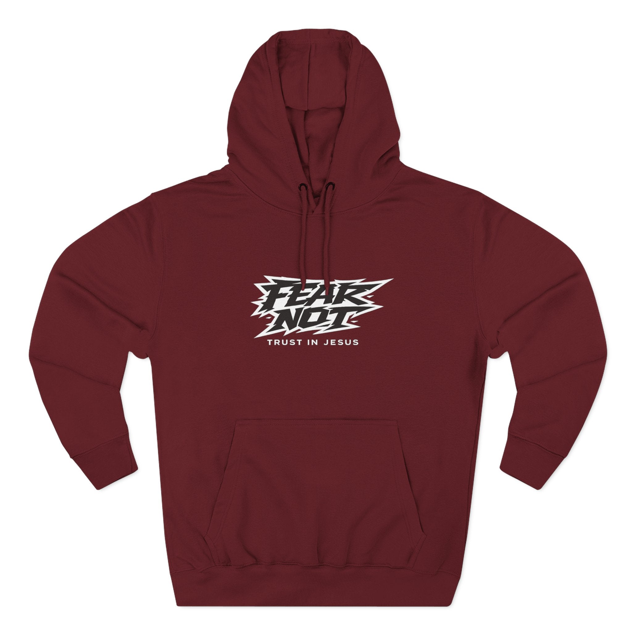 Fear Not Hoodie — "Trust in Jesus" Christian Graphic Hoodie