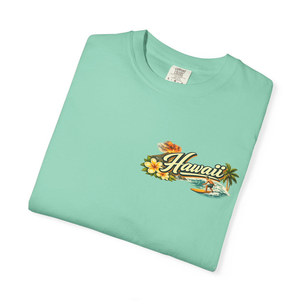 Hawaii Vintage Postcard T-Shirt — Paradise of the Pacific Graphic