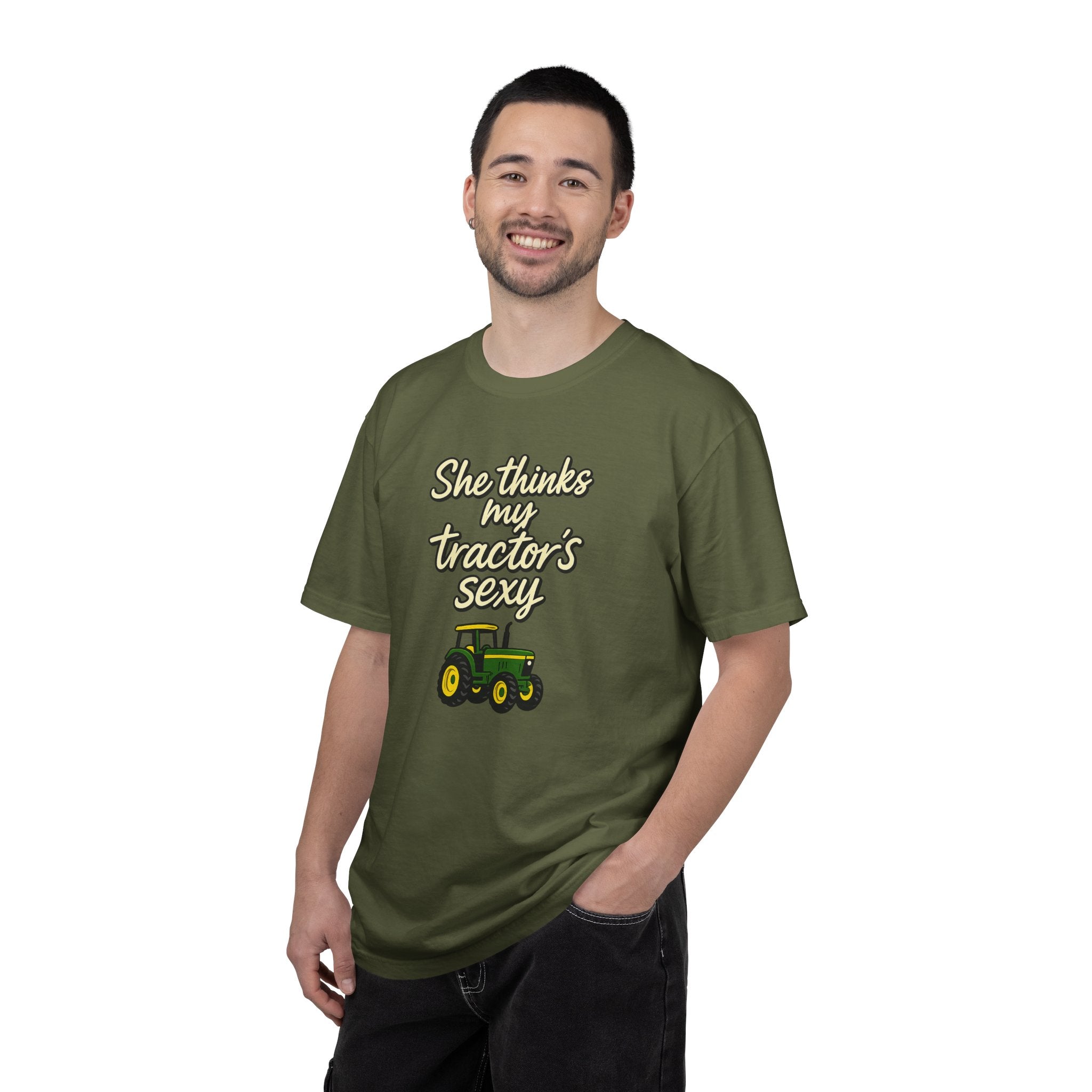 She Thinks My Tractor's Sexy T-shirt — Funny Farm Tractor Shirt