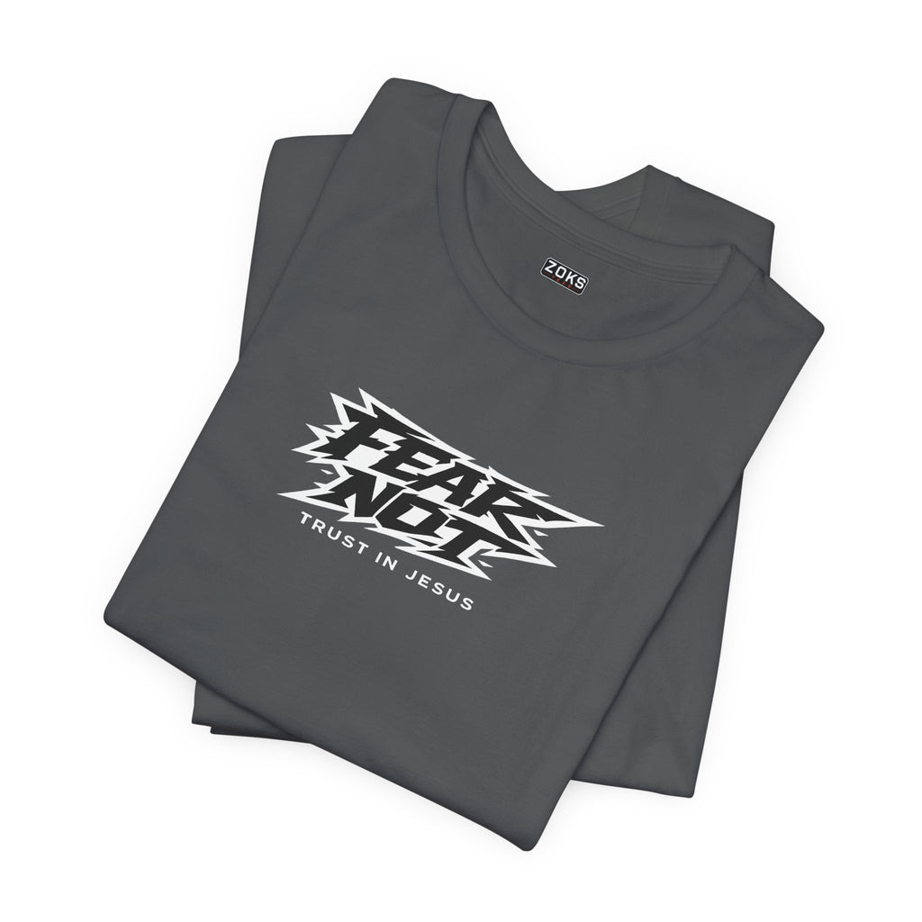 Fear Not - Trust in Jesus T-Shirt — Vintage Olive Christian Tee