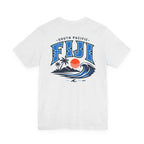 FIJI South Pacific Surf Tee – Premium Island Wave Graphic Shirt (Front & Back Print)