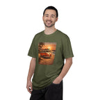 Vintage VW Bus Sunset T-Shirt — Retro Surf Camper Tee