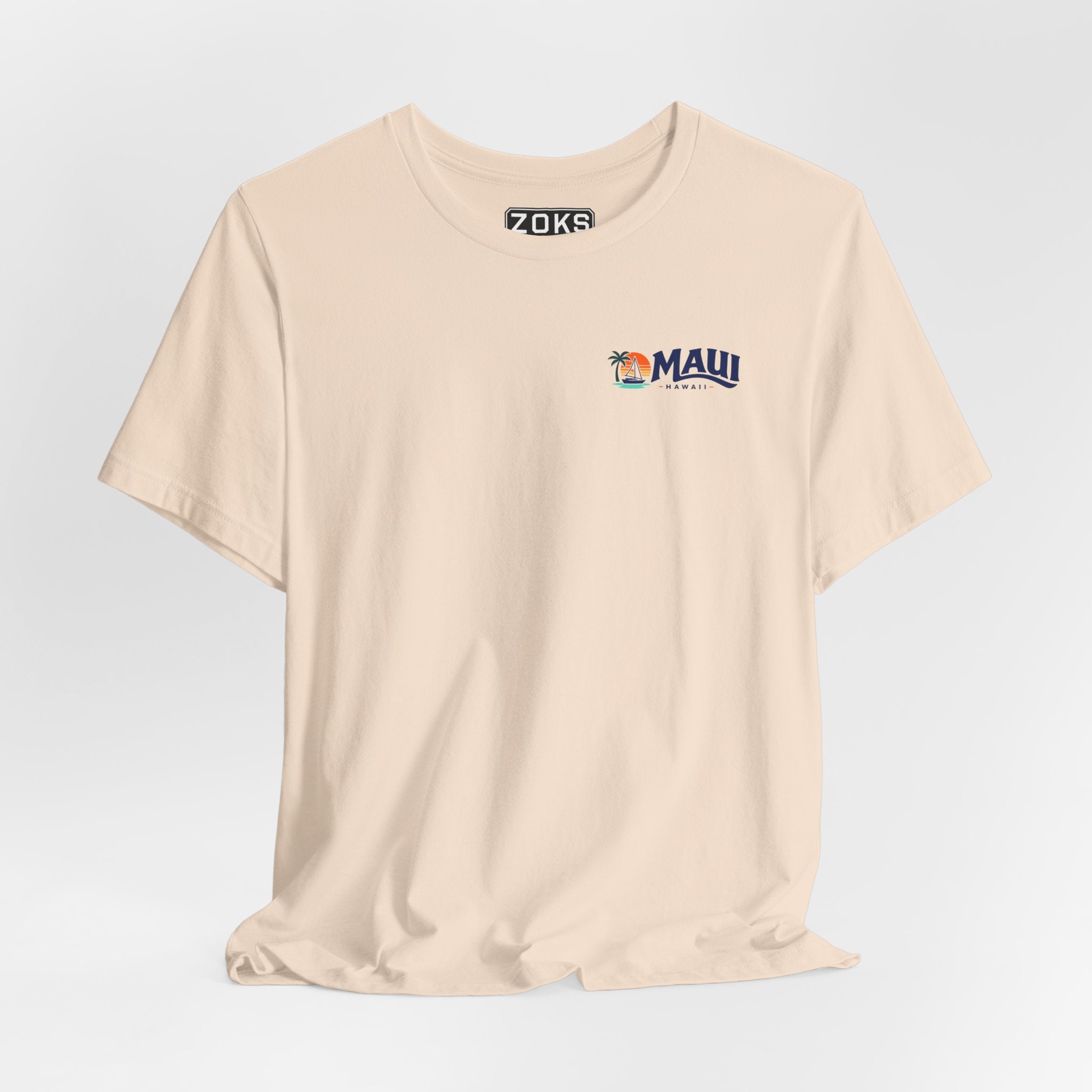 Maui Sail Sunset T-Shirt — Hawaii Palm Beach Vacation Tee