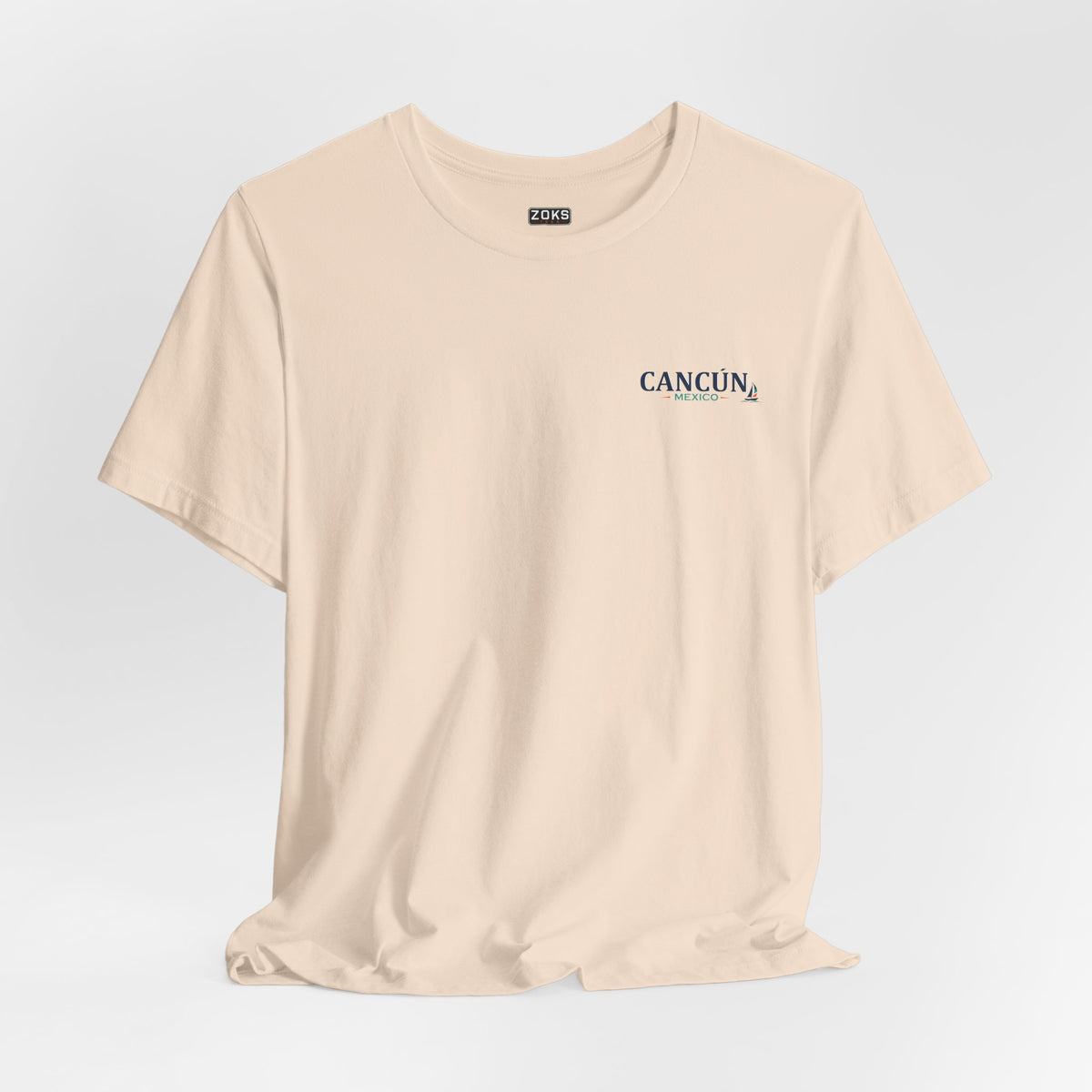 Cancún Mexico Sunset Sail T-Shirt — Beach Vacation Tee