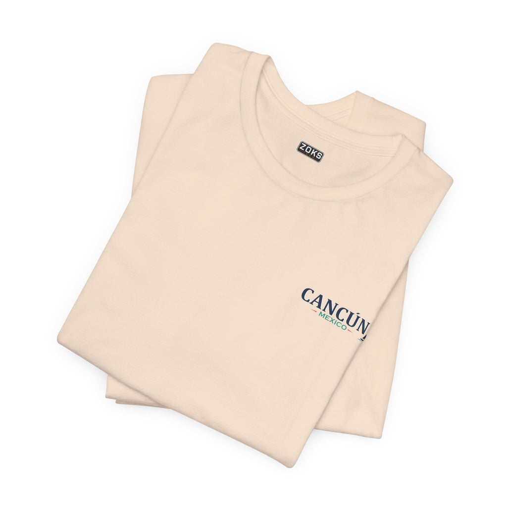 Cancún Mexico Sunset Sail T-Shirt — Beach Vacation Tee
