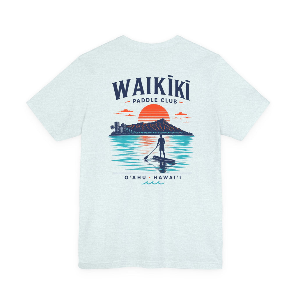 WAIKĪKĪ Paddle Club T-Shirt | Oʻahu Hawaiʻi Surf & Beach Tee