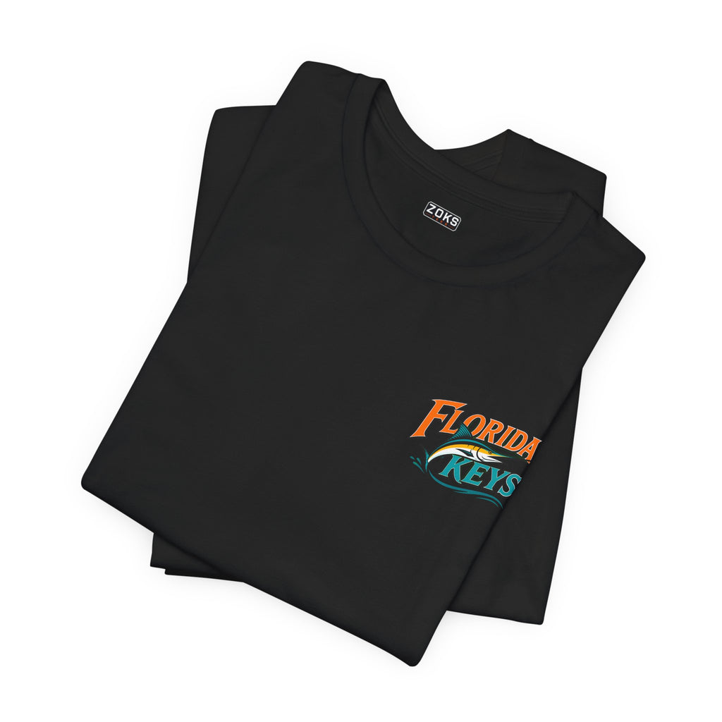Florida Keys Marlin Sunset T-Shirt — Key West & Key Largo Fishing Tee