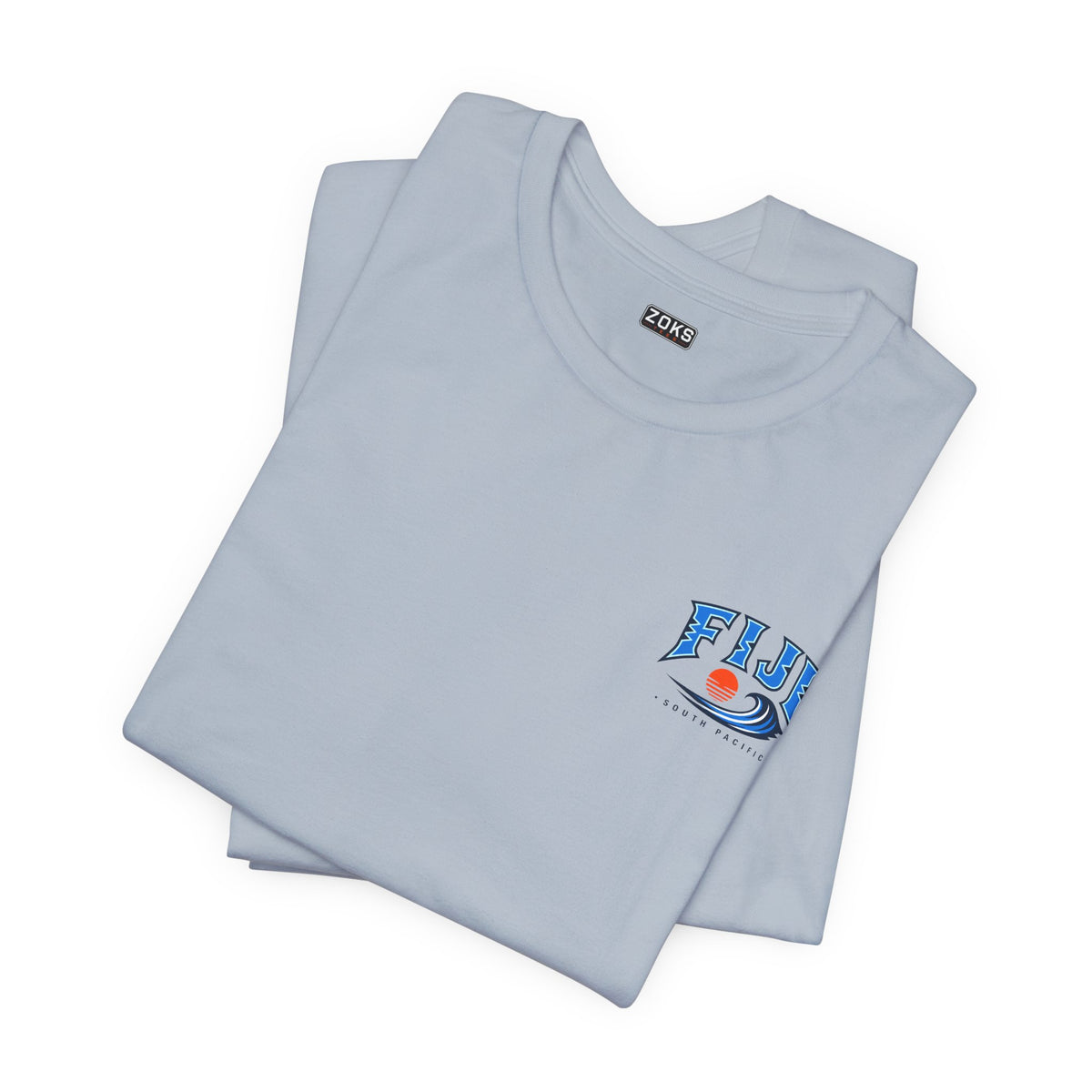 FIJI South Pacific Surf Tee – Premium Island Wave Graphic Shirt (Front & Back Print)