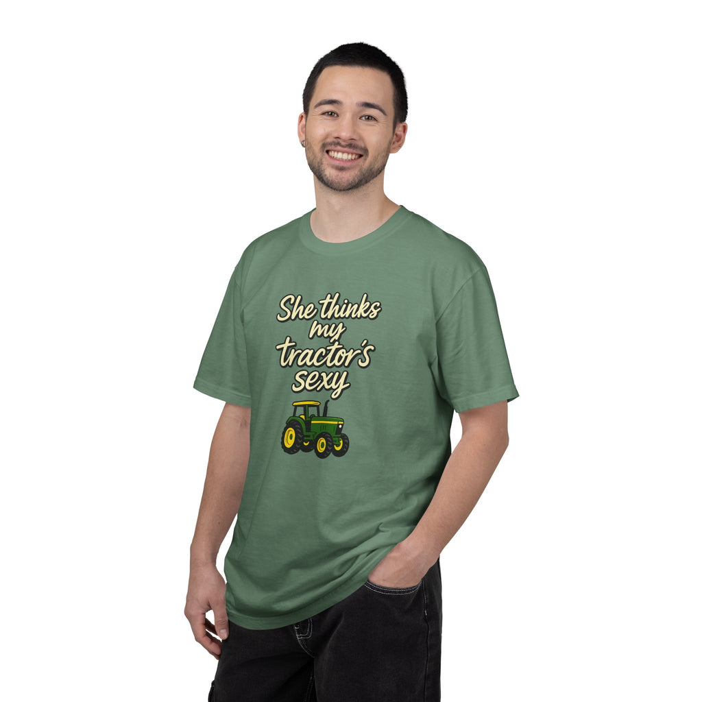 She Thinks My Tractor's Sexy T-shirt — Funny Farm Tractor Shirt