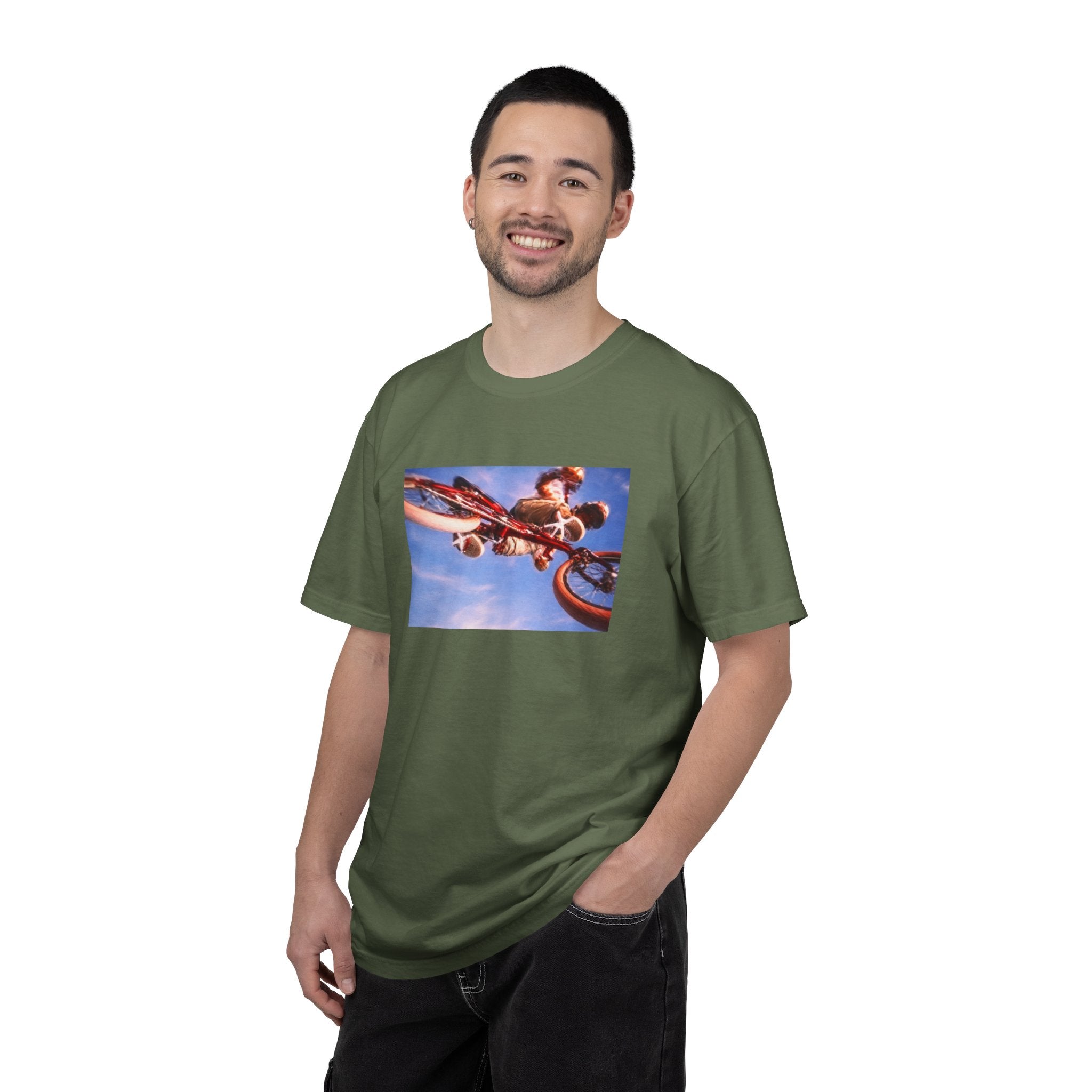 BMX Freestyle Air – Retro Sky Jump Streetwear T-Shirt