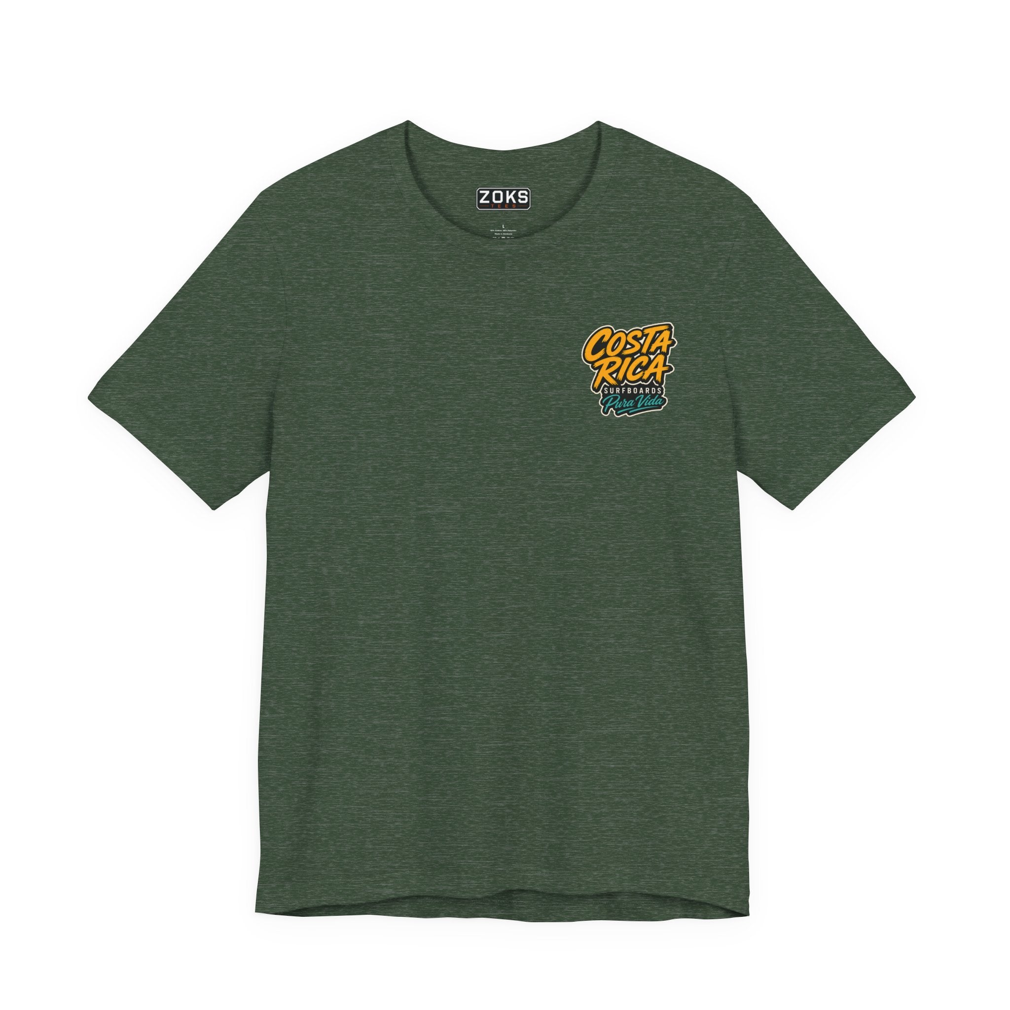 Pura Vida Sloth Beach Costa Rica T-Shirt – Retro Tropical Surf Graphic Tee