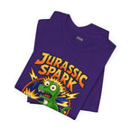 Jurassic Spark T‑Shirt — Retro Electric Dinosaur Graphic Tee
