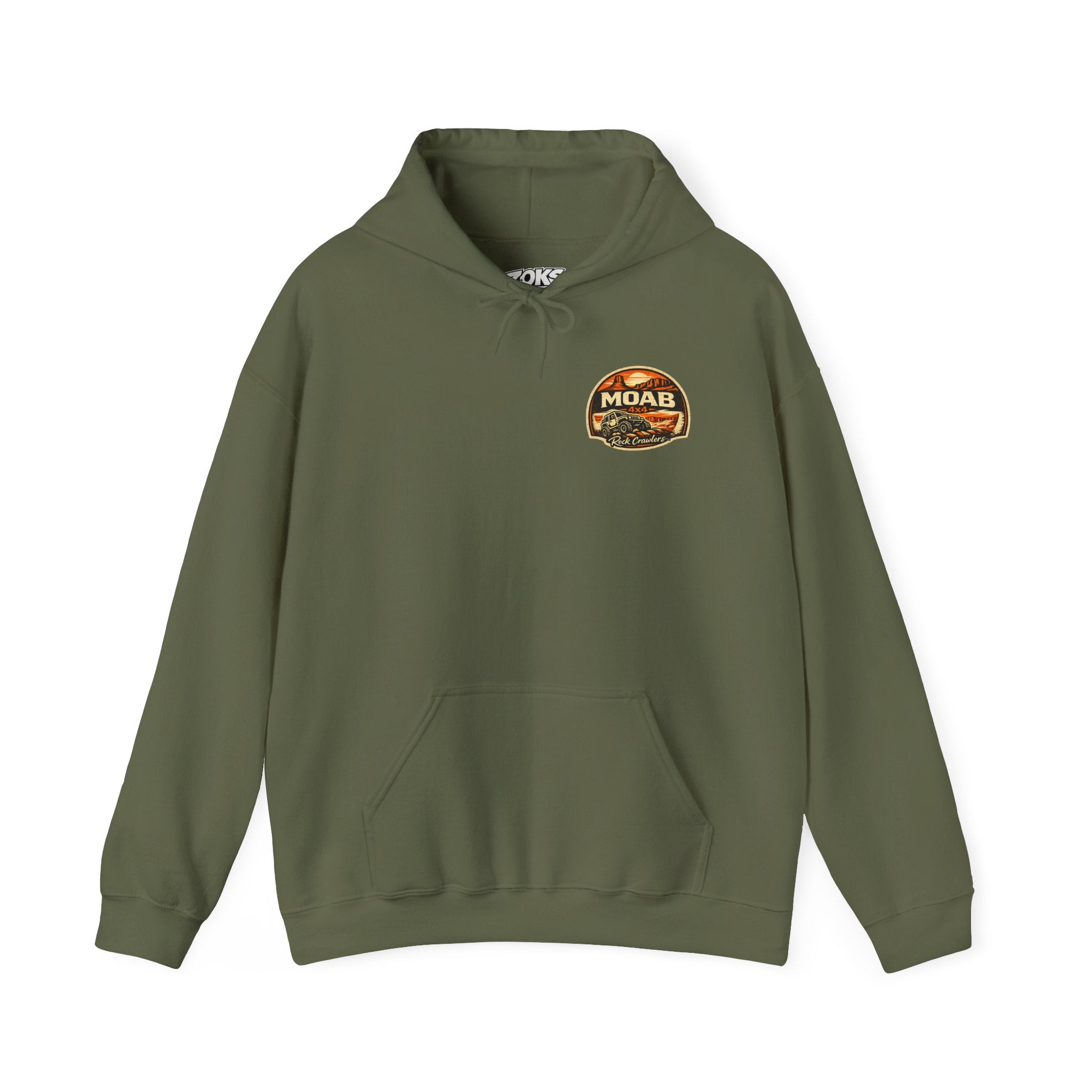 Moab 4x4 Off-Road Hoodie — Vintage Rock Crawler Pullover