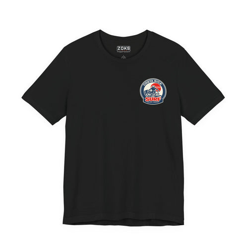 Costa Rica Surf Vintage Graphic Tee — Retro Surfer T-Shirt