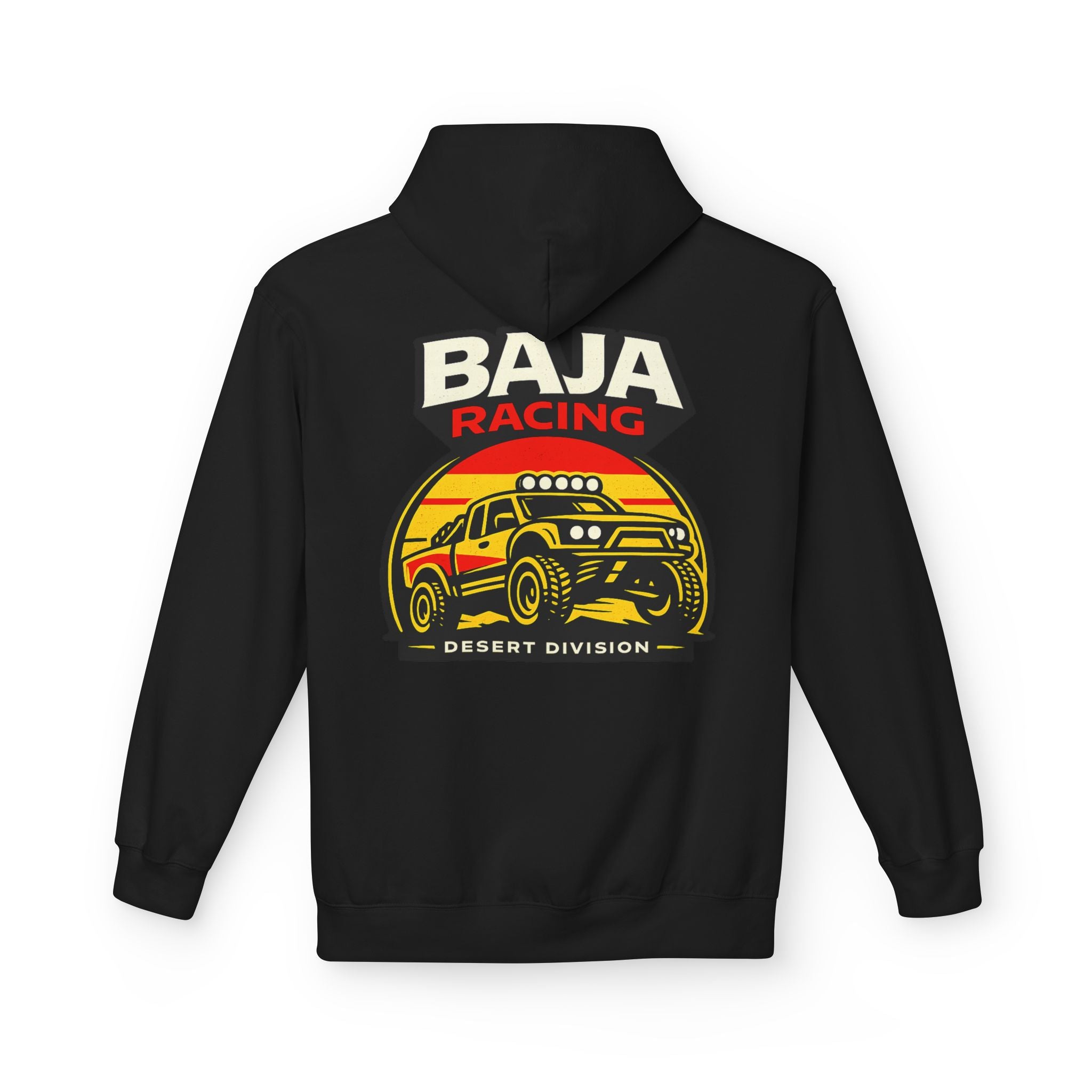 Baja Racing Hoodie — Desert Off‑Road Truck Pullover