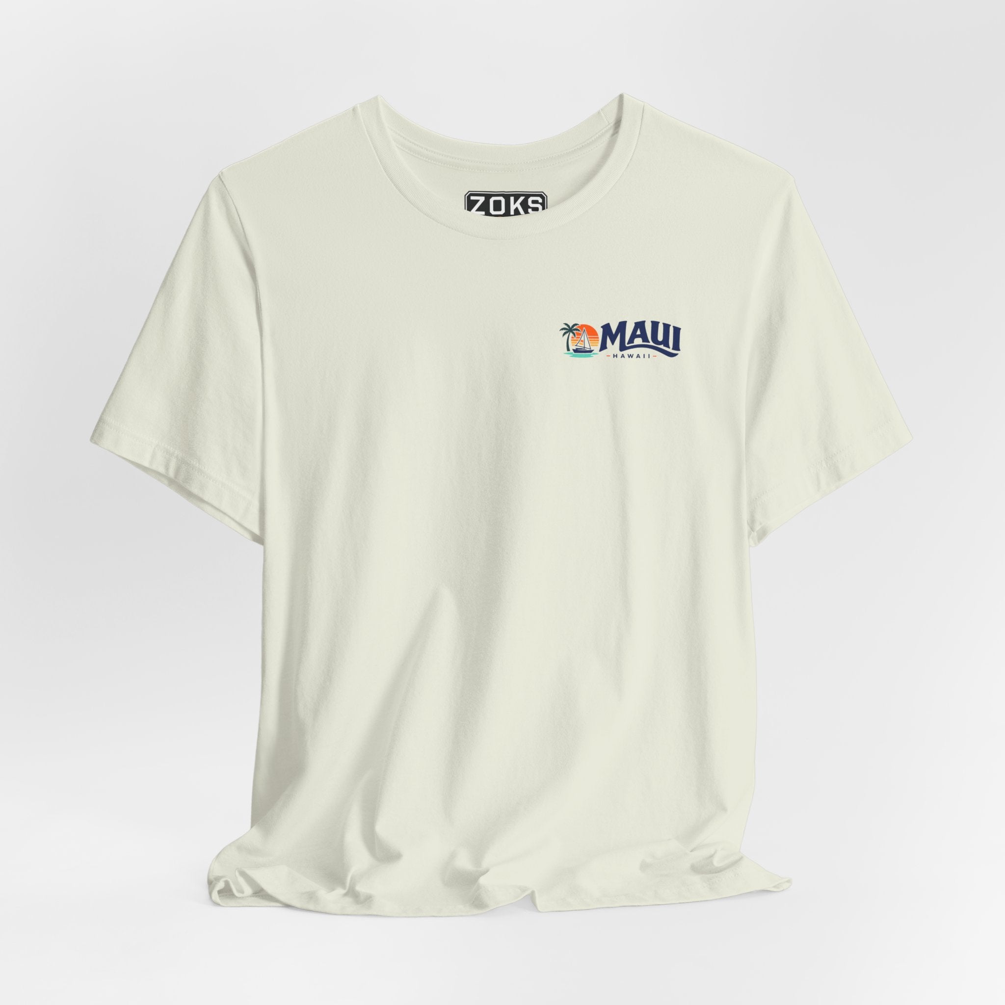 Maui Sail Sunset T-Shirt — Hawaii Palm Beach Vacation Tee
