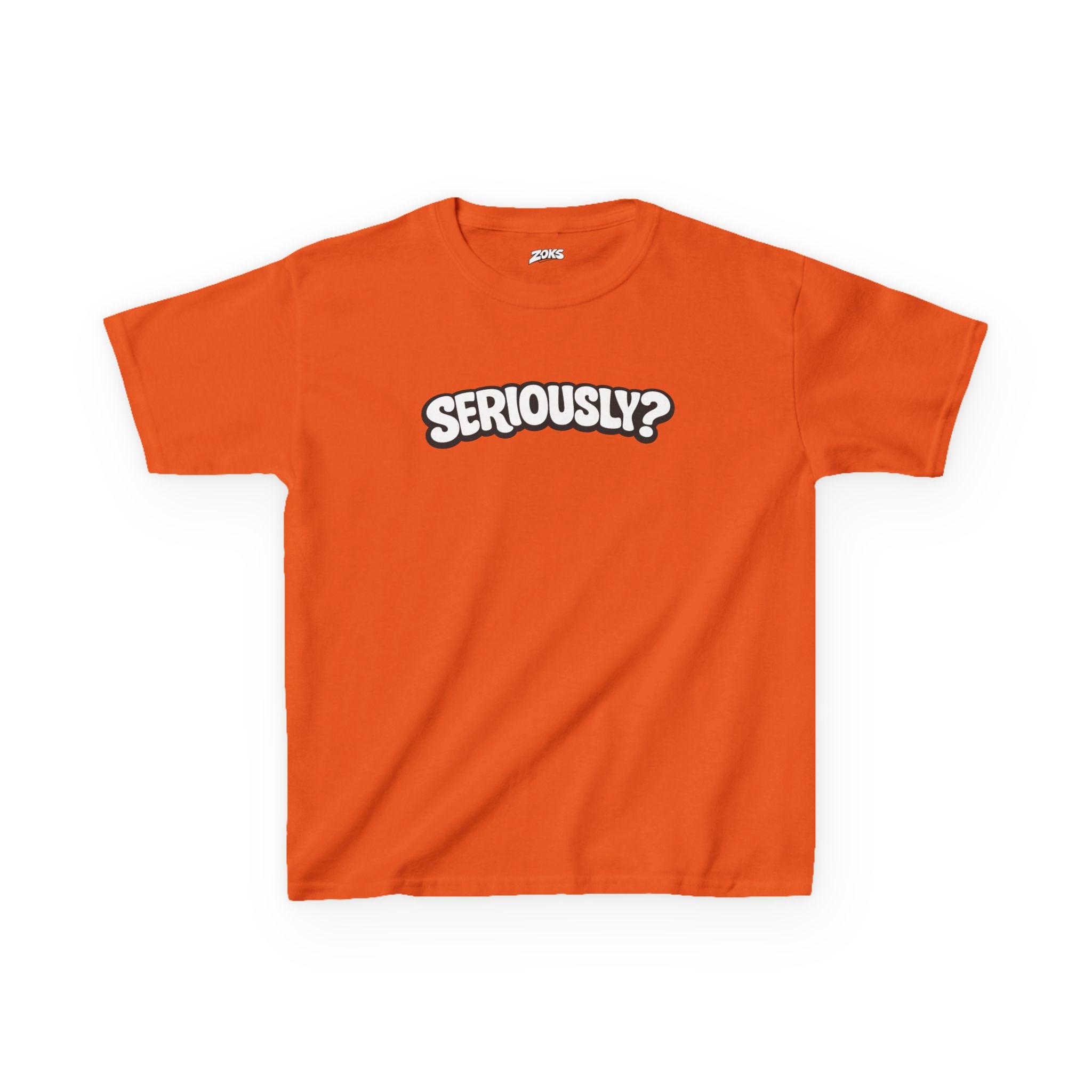 Seriously? Kids Tee — Funny Sassy Graphic T-Shirt for Kids