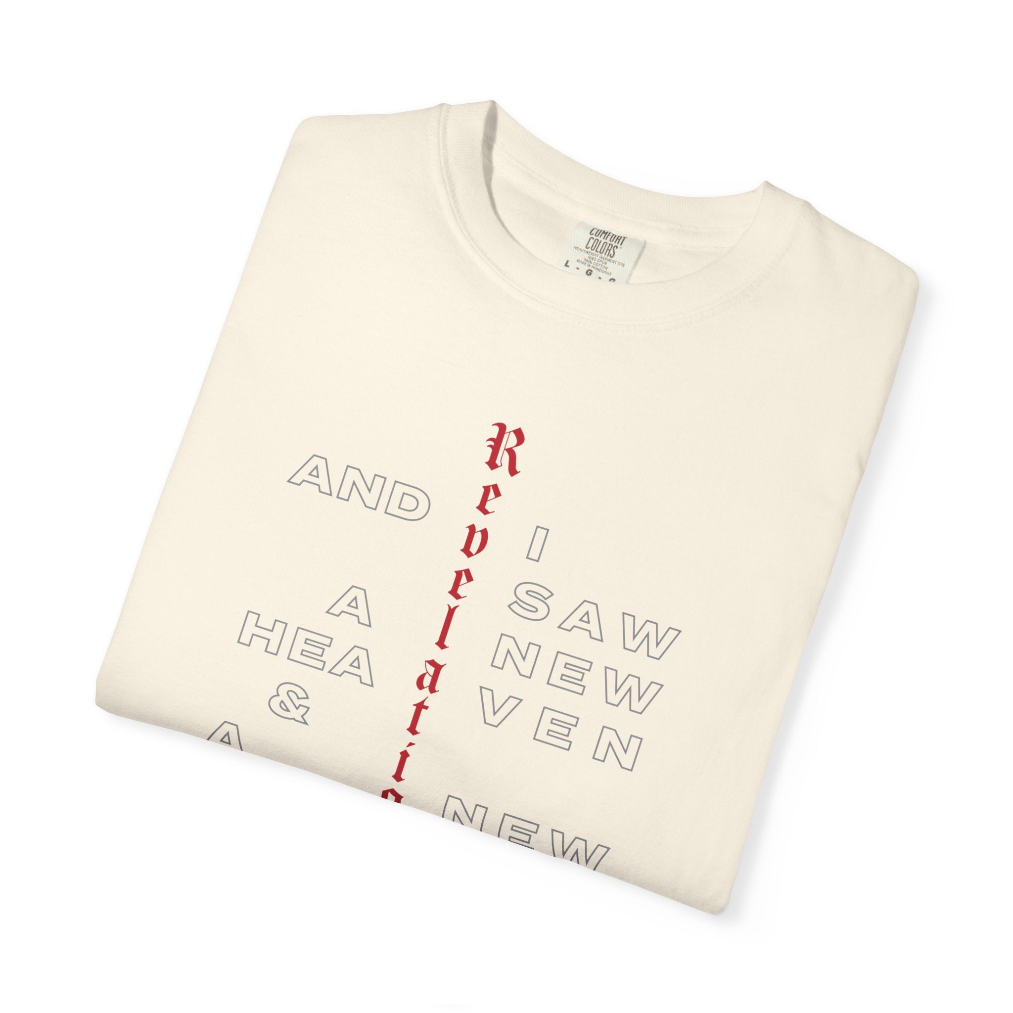 Revelation 21 Scripture Christian T-Shirt — Faith Verse Tee