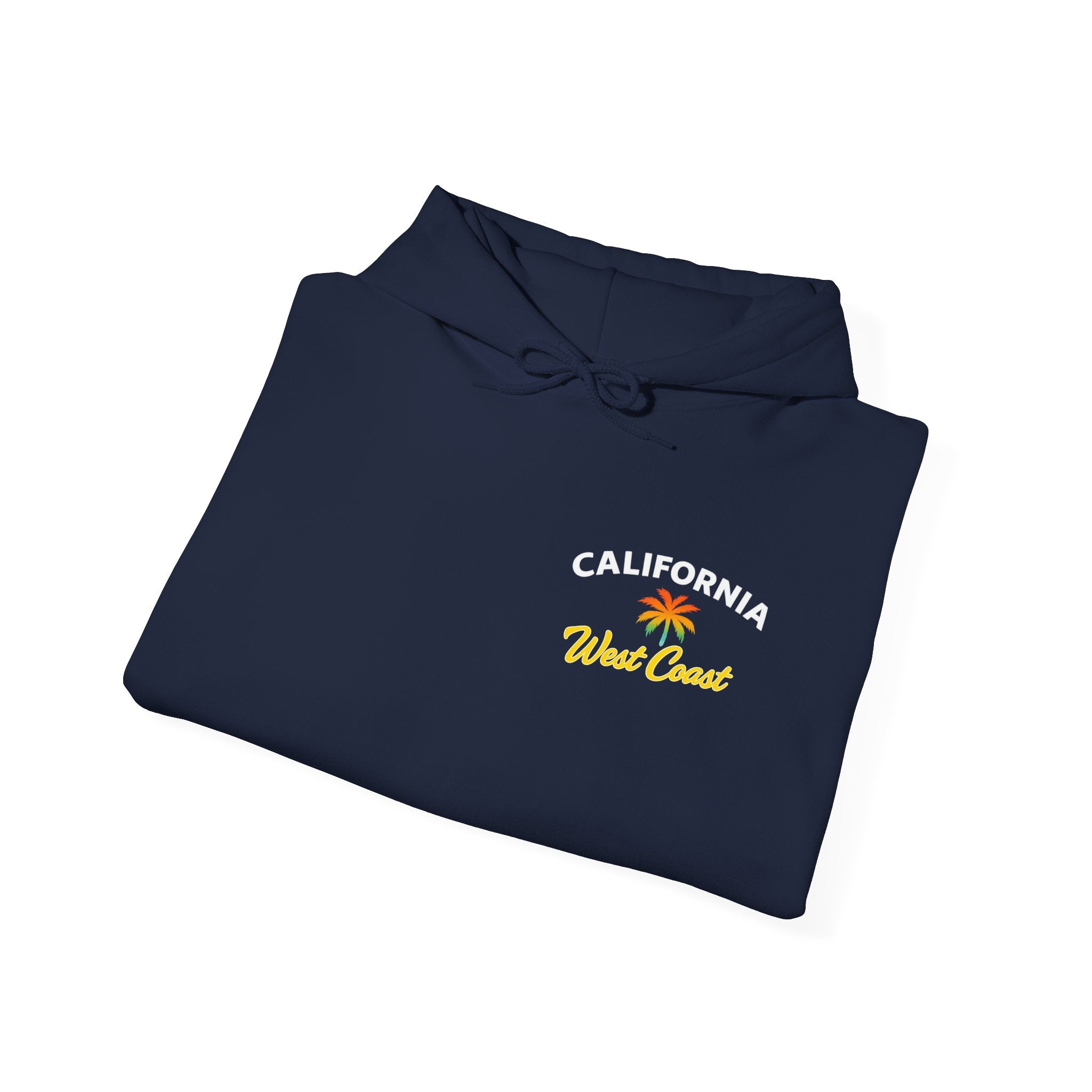 California Sunset Palm Tree Hoodie — Retro Beach Pullover