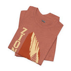 Zion National Park Vintage Sunset T-Shirt — Retro Hiking Tee
