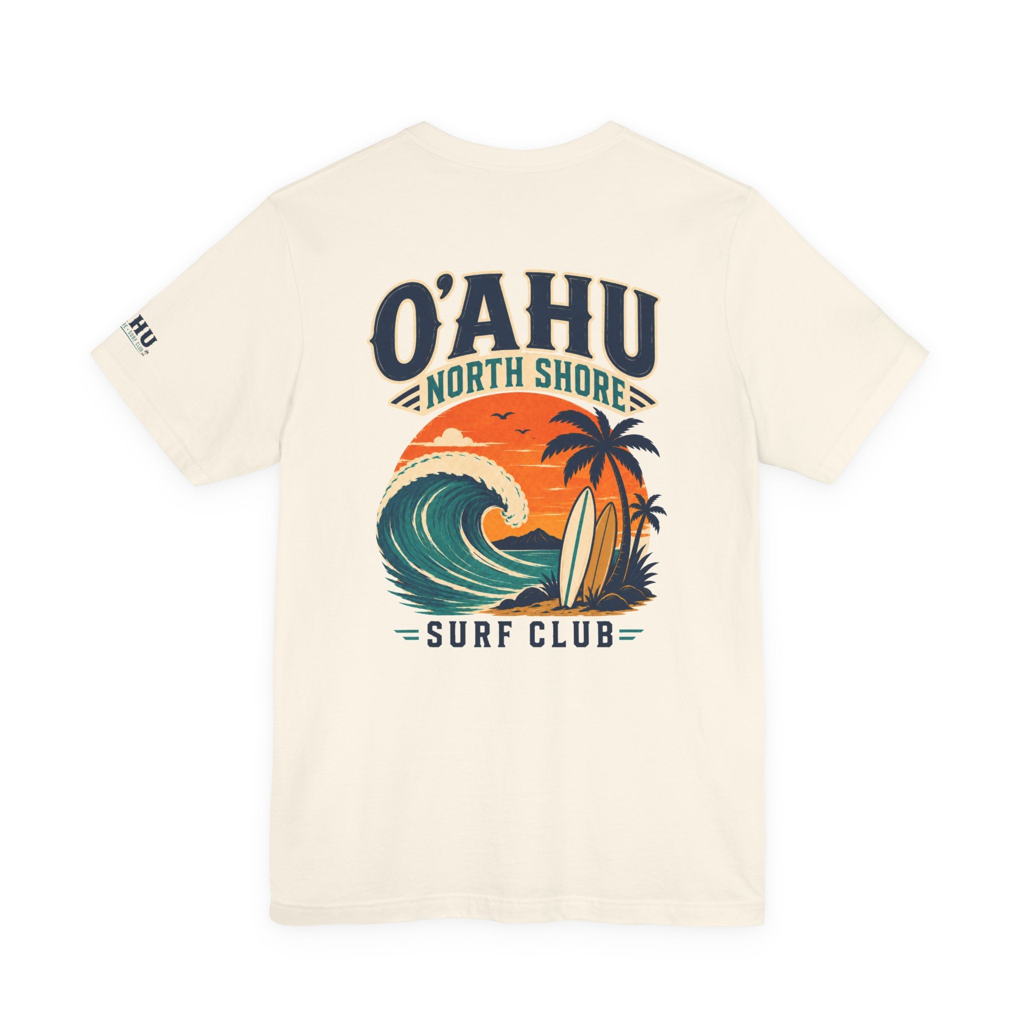 Oʻahu North Shore Surf Club T-Shirt – Vintage Hawaii Surf Tee
