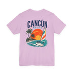 Cancún Mexico Sunset Sail T-Shirt — Beach Vacation Tee
