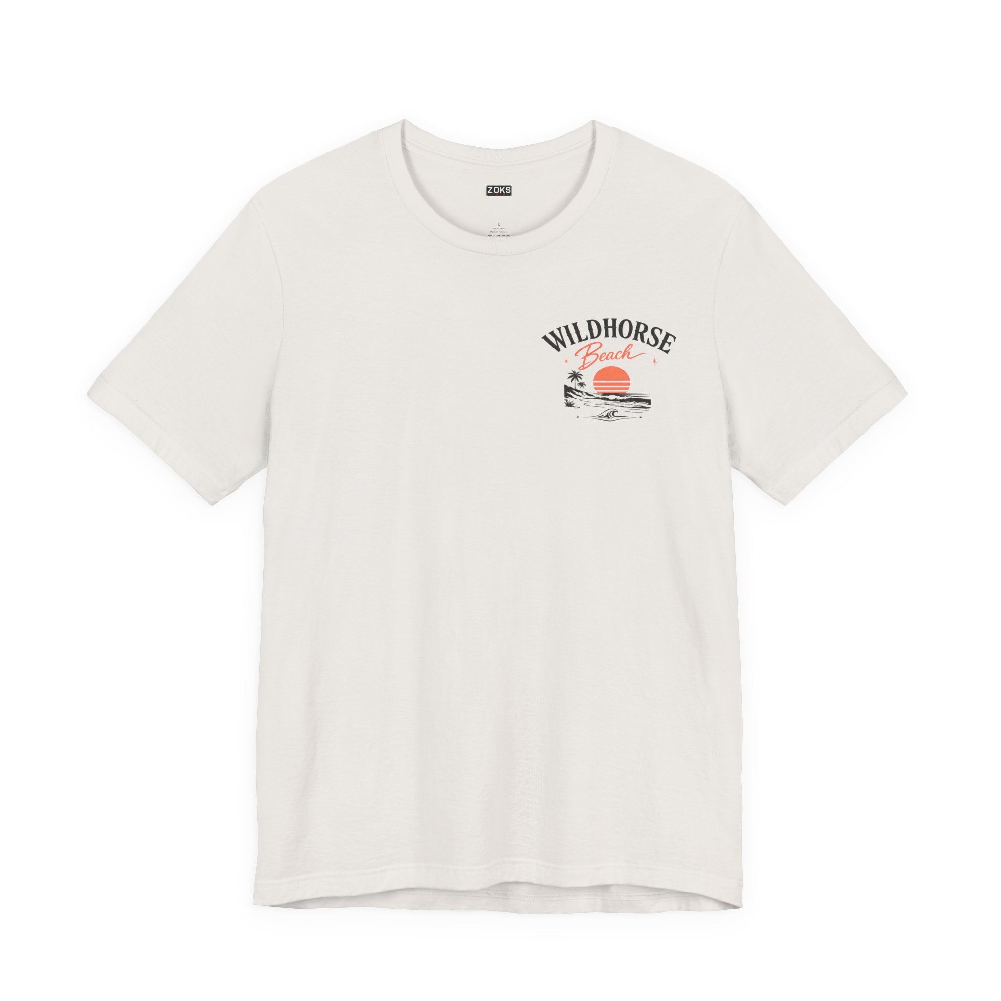 Wildhorse Beach Vintage Sunset Tee – Women's Coastal Aesthetic Shirt