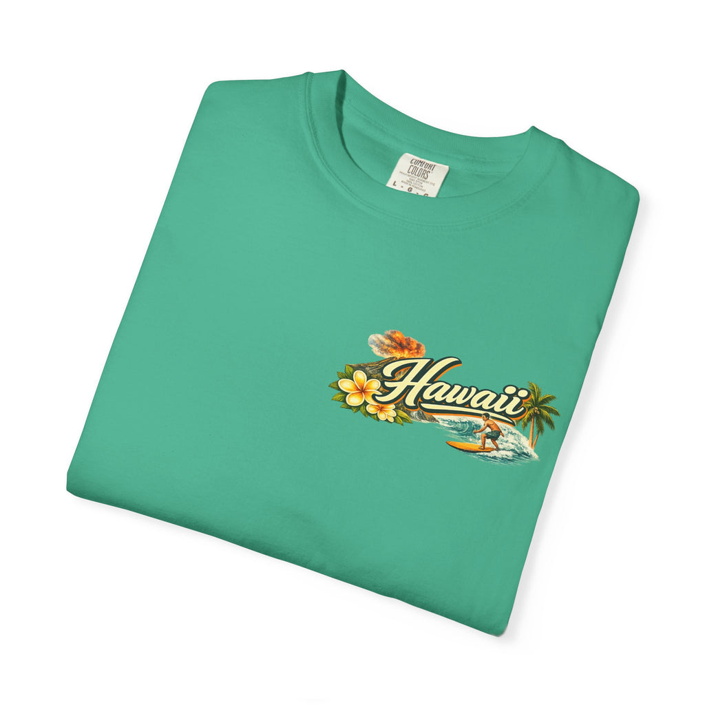 Hawaii Vintage Postcard T-Shirt — Paradise of the Pacific Graphic