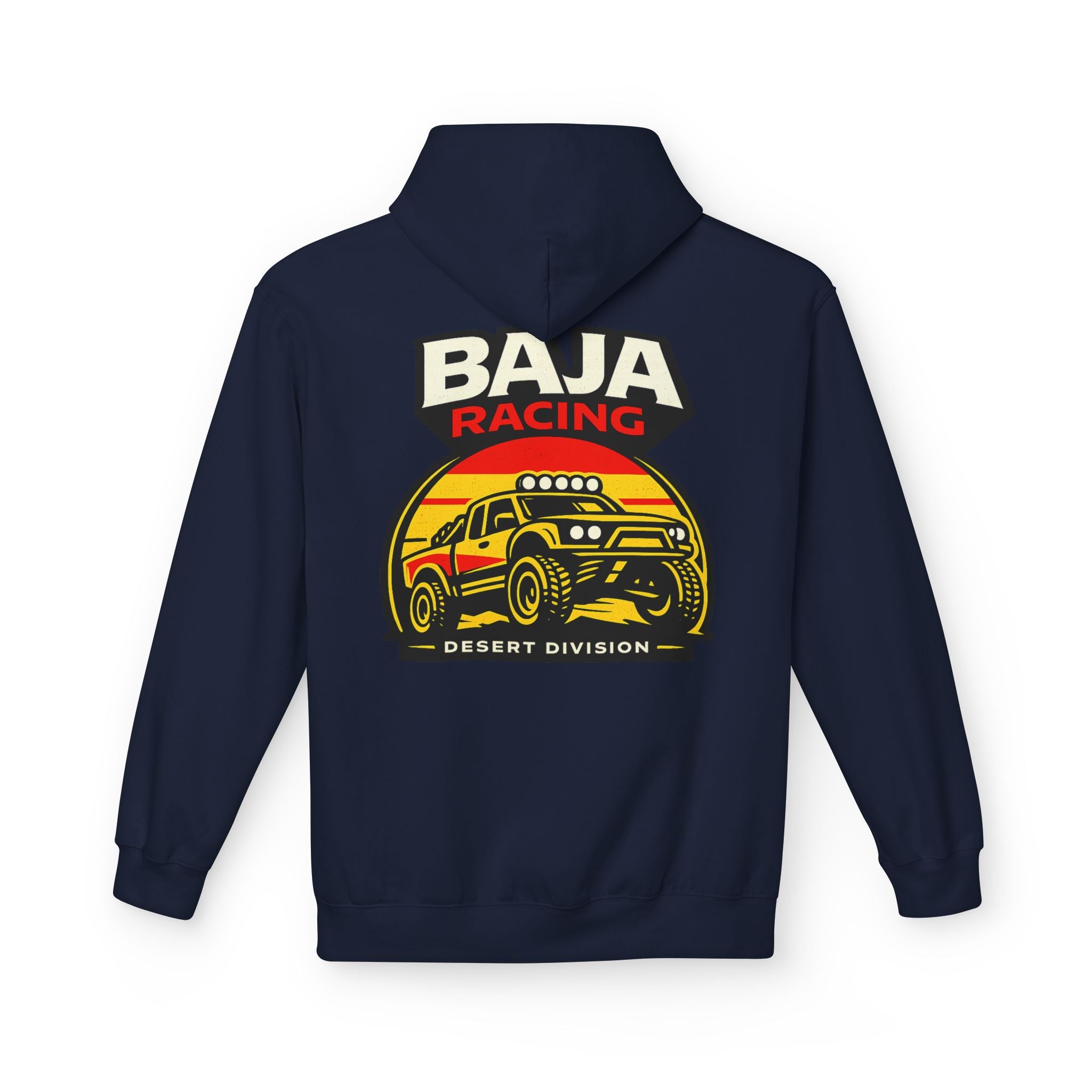 Baja Racing Hoodie — Desert Off‑Road Truck Pullover