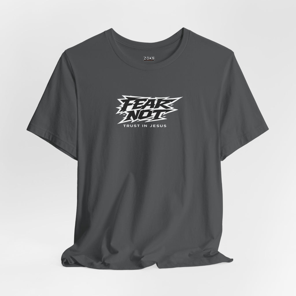 Fear Not - Trust in Jesus T-Shirt — Vintage Olive Christian Tee