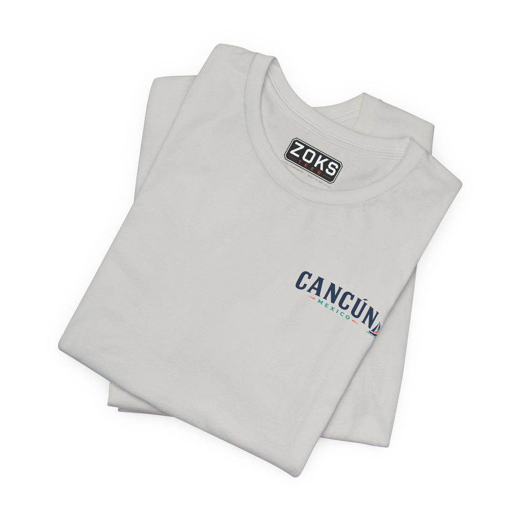 Cancún Mexico Sunset Sail T-Shirt — Beach Vacation Tee