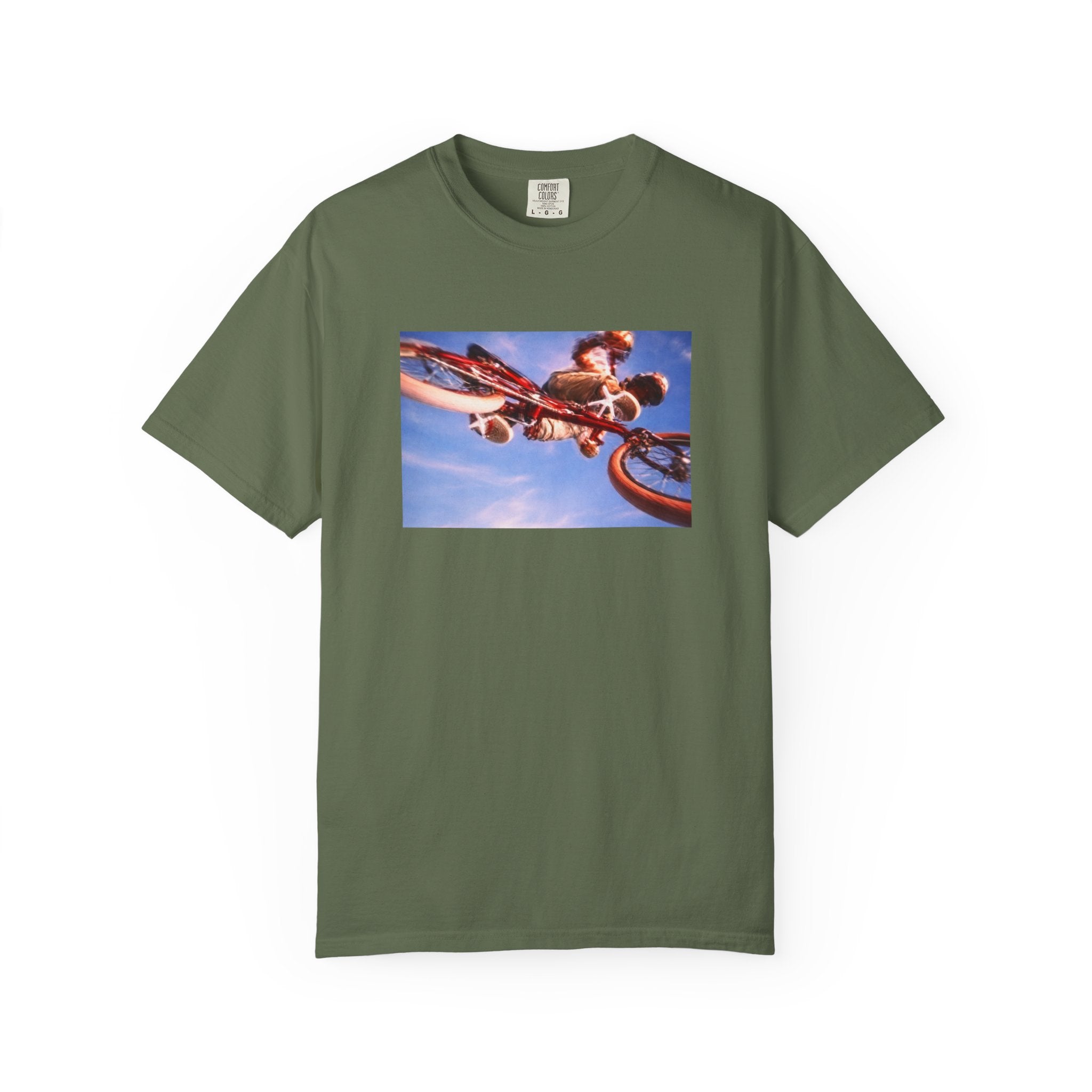 BMX Freestyle Air – Retro Sky Jump Streetwear T-Shirt