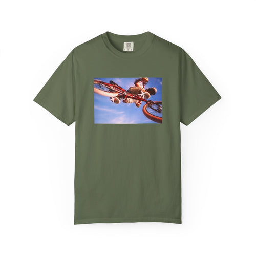 BMX Freestyle Air – Retro Sky Jump Streetwear T-Shirt