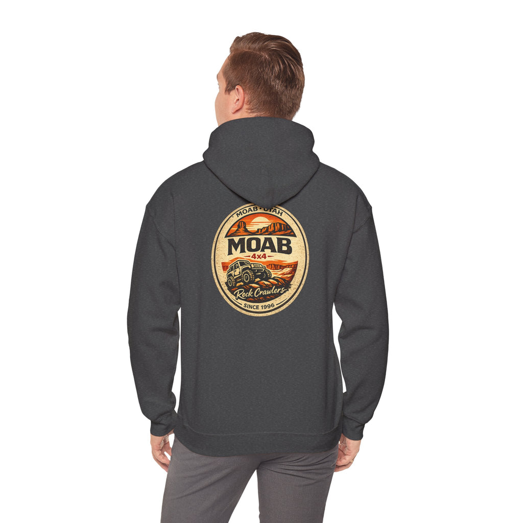 Moab 4x4 Off-Road Hoodie — Vintage Rock Crawler Pullover