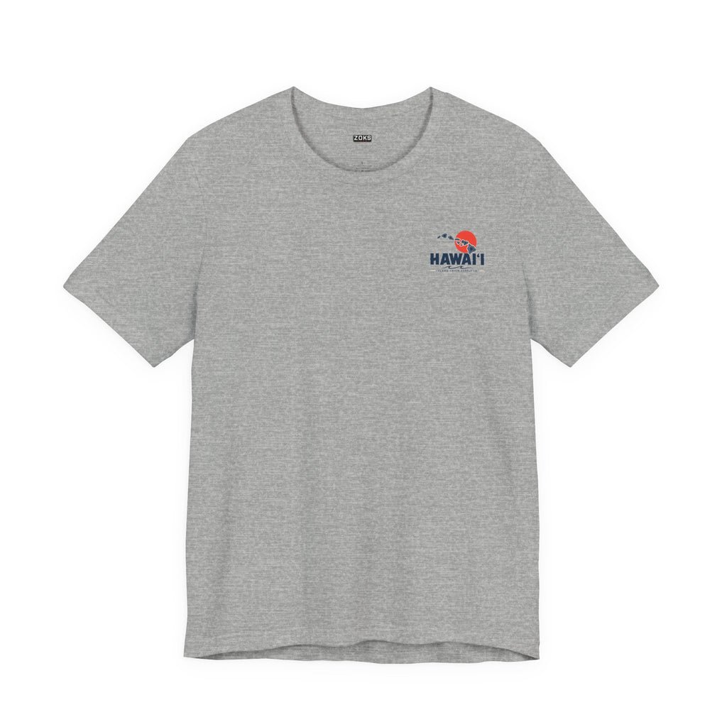 Hawai‘i Island Chain Supply Co. T-Shirt – Vintage Surf Map Graphic