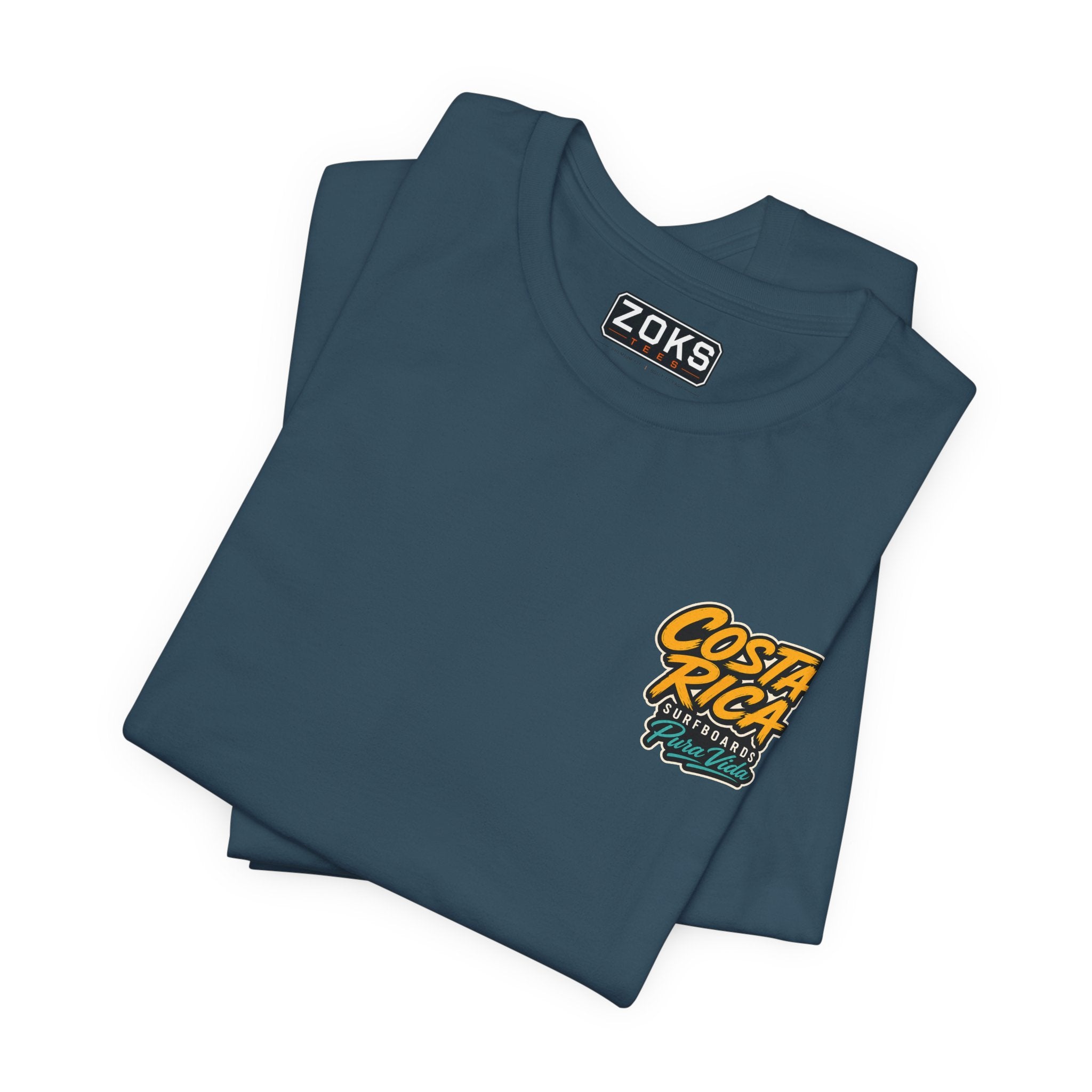 Pura Vida Sloth Beach Costa Rica T-Shirt – Retro Tropical Surf Graphic Tee