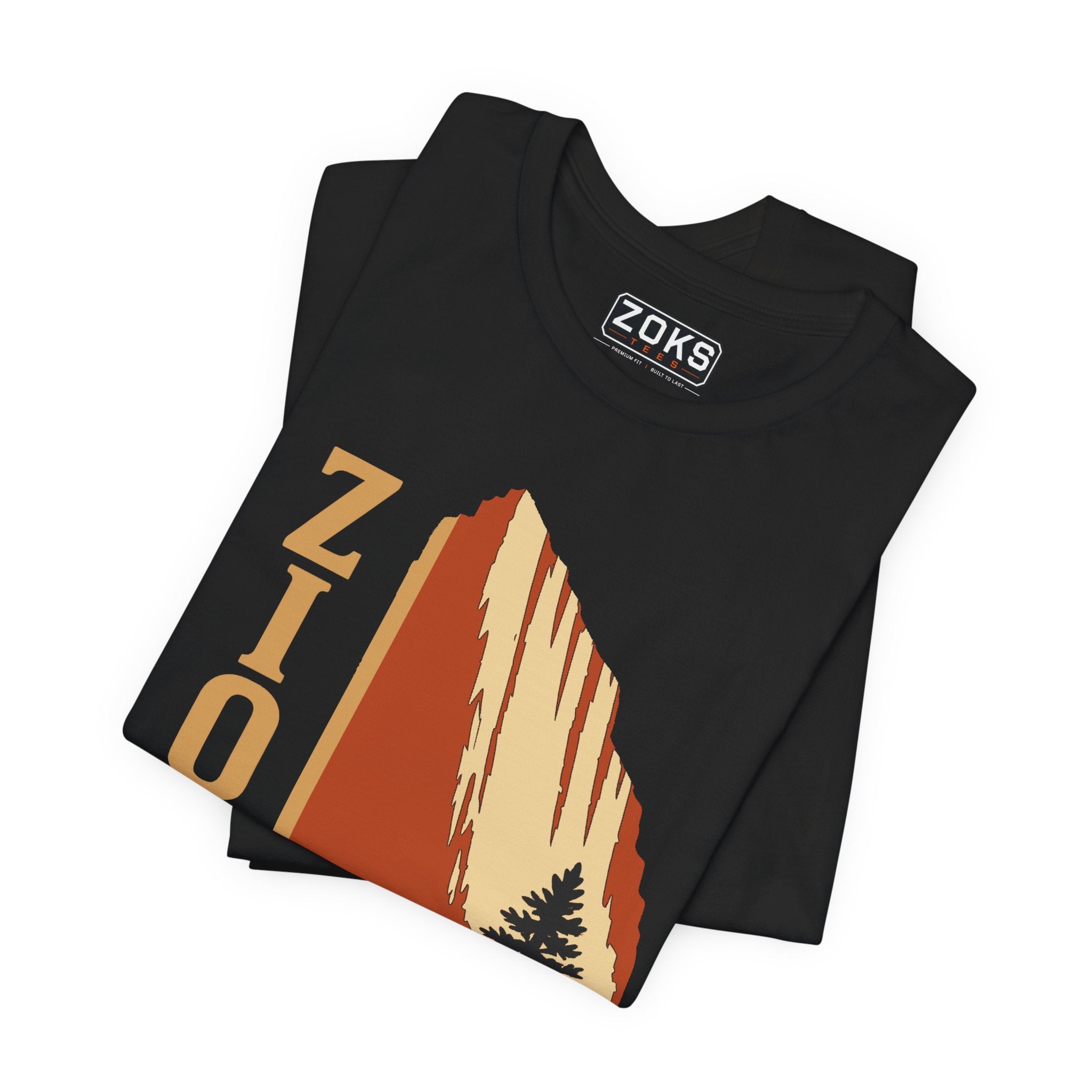 Zion National Park Vintage Sunset T-Shirt — Retro Hiking Tee