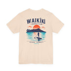 WAIKĪKĪ Paddle Club T-Shirt | Oʻahu Hawaiʻi Surf & Beach Tee