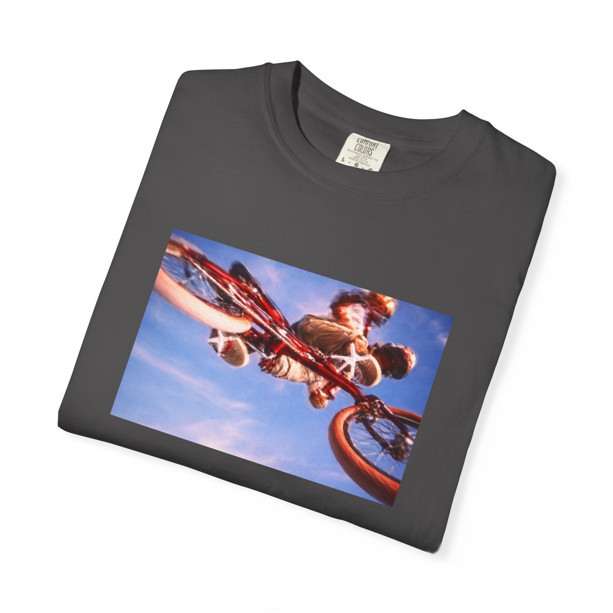 BMX Freestyle Air – Retro Sky Jump Streetwear T-Shirt