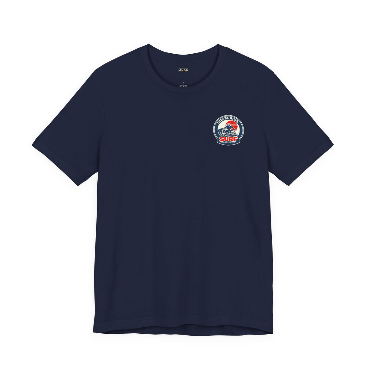 Costa Rica Surf Vintage Graphic Tee — Retro Surfer T-Shirt