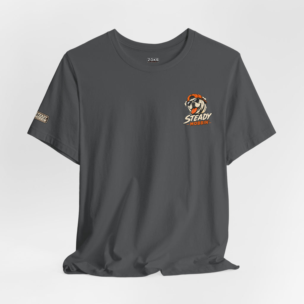 Steady Mobbin’ Bulldog Skateboard T-Shirt