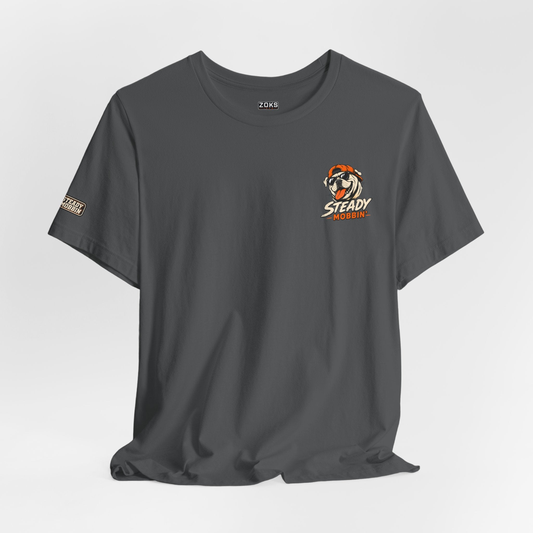 Steady Mobbin’ Bulldog Skateboard T-Shirt